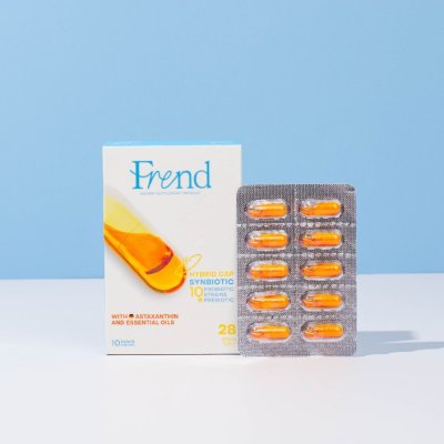 Frend Hybrid Cap Synbiotic 10 Probiotic Strains + Prebiotic เฟรนด์ โพรไบโอติก