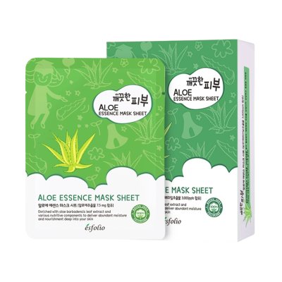 Esfolio Pure Skin Essence Mask Sheet (25ml) เอสโฟลิโอ แผ่นมาส์กหน้า