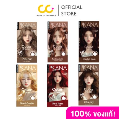 KAKANA HAIR FOAM COLOR (120ml) คาคานะ แฮร์ โฟม คัลเลอร์
