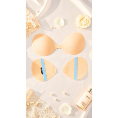 Fynn New Silicone Bra ซิลิโคนบรา+แผ่นกาวเปลี่ยนพร้อมอุปกรณ์ (รุ่นเปลี่ยนกาวได้)