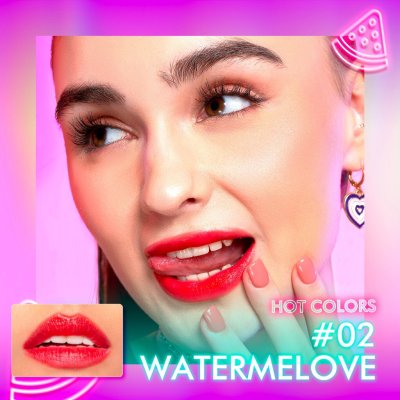 Dazzle Me Juicy Punch! Lip Tint แดซเซิล มี ลิป ทินท์ ติดทนนาน เพิ่มความความชุ่มชื้น