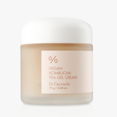 Dr.Ceuracle Vegan Kombucha Tea Gel Cream (75g) ดร.ซูราเคิล ครีมเนื้อเจลวีแกน