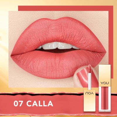 Y.O.U Rouge Velvet Matte Lip Cream วาย โอ ยู ลิปสติก เนื้อแมท บางเบา ติดทนนาน ไม่ติดแมส