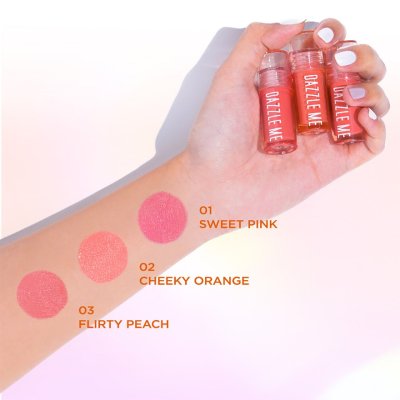 Dazzle Me Heart-Melt Creamy Liquid Blush แดซเซิล มี บลัชออนเนื้อนุ่ม อุ่นละมุนหัวใจ