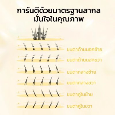 Gorgeous Olivia Lucky 7 Days (+ Tweezers) กรอเจียส โอลิเวีย โชคดี 7 สี ซีรีส์ ขนตาปลอมไม่ใช้กาว