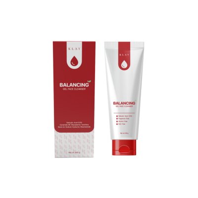 Klay Balancing Gel Face Cleanser เจลใสล้างหน้า สูตรอ่อนโยนพิเศษ ช่วยทำความสะอาดผิวหน้าได้