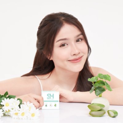 Sweet Heart Acne Clear Smooth Powder SPF30 PA+++ (6g) สวีทฮาร์ท แป้งพัฟอัดแข็งสูตรสำหรับผิวเป็นสิว