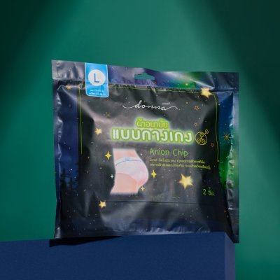 Donna Pants Size L 2Pcs. ดอนน่า กางเกงผ้าอนามัย ไม่อับชื้น ไม่ระคายเคือง ลดการปวดท้องประจำเดือน