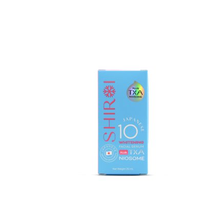Shiroi Japanese 10 Whitening Facial Serum Plus Txa Niosome (25ml) ชิโรอิ เจแปนนีส เทน ไวท์เทนนิ่ง เซรั่ม - แพ็คเก็จใหม่
