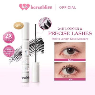 Barenbliss Roll To Length Steel Mascara (6g) แบร์แอนด์บลิซ มาสคาร่าหัวแปรงเหล็ก