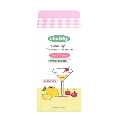 Chubby Glow Up Treament Essence (50ml) ชับบี้ น้ำตบ ปลุกผิวเปล่งปลั่งด้วยสารสกัดอาหารผิวชั้นดี