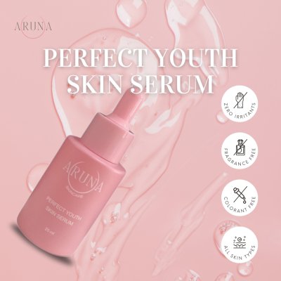 Aruna Cosmetics Skincare Perfect Youth Skin Serum (25ml) อรูนะ คอสเมติกส์ เฟอร์เฟค ยูธ สกิน เซรั่ม