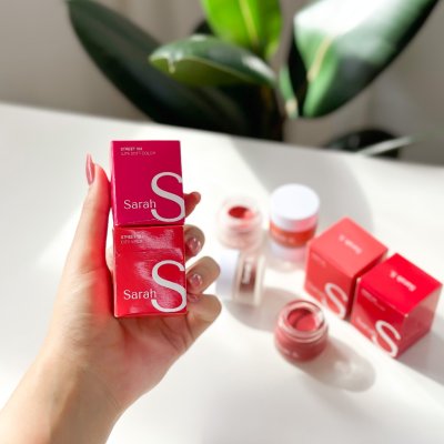 Sarah Sure Cheek Blush On Cream Street (6g) ซาร่าชัวร์
