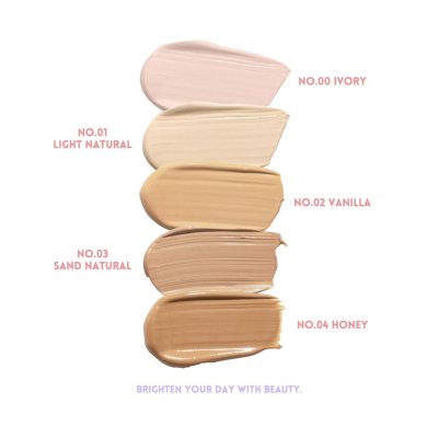 Ferbina Preminm Full Coverage cushion SPF 50 PA+++ (15g) เฟอบีน่า พรีเมี่ยม ฟูล โคฟเวอร์ คุชชั่น สูตรเน้นปกปิด(ตลับม่วง)