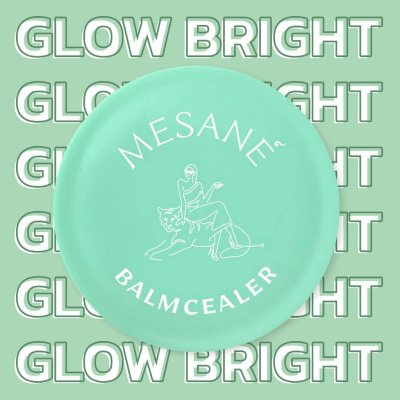 Mesane Glow Bright Balmcealer (5g) มีซาเน่ห์ แป้ง เนื้อบาล์ม สูตรเพื่อผิวกระจ่างใส บางเบา