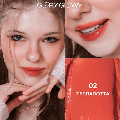 Glory Glowy Glowy Popping Balm กลอรี่ โกลวี่ ลิปบาล์มมีสีฉ่ำวาว บำรุงเหมือนลิปทรีตเม้นต์