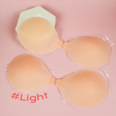 missBBgirl Silicone Bra Matte บราซิลิโคนทรงกลม เนื้อแมท ไร้ขอบ หนาเพียง 2.8 mm.