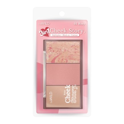 BeWiLD Cheek Story Blush On 01 Rosy บีไวลด์ บลัชออน