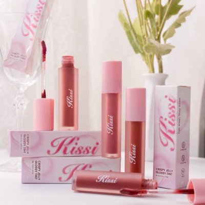 Kissibeauty Kissi Crispy Jelly Glossy Tint (5g) ลิปกลอสทินต์เนื้อฉ่่ำวาว