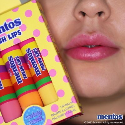 Rude Mentos Fresh Lips Variety Pack (Lip Balm) (4g) รู้ด ลิปบาล์มลิมิเต็ดเอดิชั่นจากเมนทอส