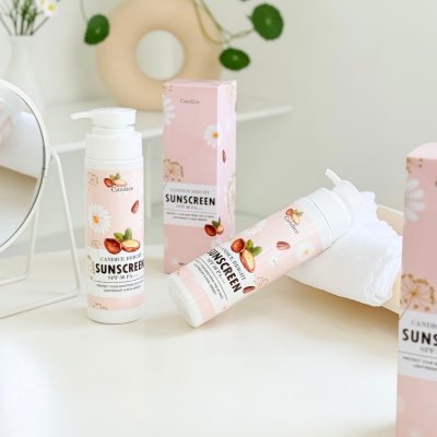Candice brigh sunscreen (250ml) แคนดิส ไบร์สกรีน กันแดดสำหรับผิวกาย
