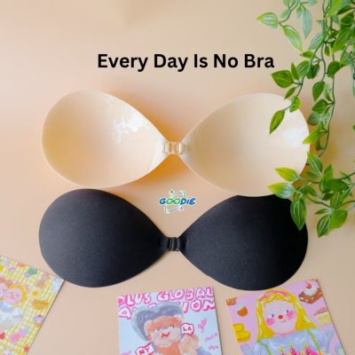GoodieBra Strapless Bra Without Edge (1 กล่องมี 1 ชิ้น) กู๊ดดี้บาร์ บราดันทรงไร้ขอบ