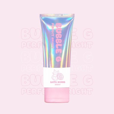 Bubble G Perfect  Bright Bath Scrub (200ml) บับเบิ้ล จี สครับกลิ่นวนิลา