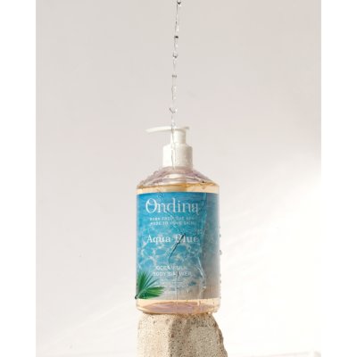Ondina OCEAN SILK BODY SHOWER - AQUA BLUE ออนดีน่า โอเชียน ซิลค์ บอดี้ ชาวเวอร์ - อควาบลู