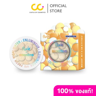 Rude Mentos Fresh Highlighter (3g) รู้ด ไฮไลท์ลิมิเต็ดเอดิชั่นจากเมนทอส