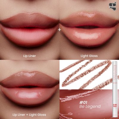 gala camille Blandy Tracie Lip (Liquid Lip 2.6 g Lip Liner 0.16 g) กาล่า กามิลเล่ แบลนดี้ เทรซี่ ลิป ลิปแบบ 2 IN 1