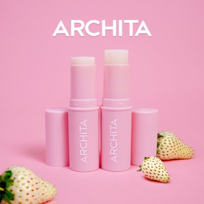 Archita White Strawberry Skincare Stick Balm (7g) อาชิตา สกินแคร์ สติ๊ก