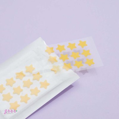 Grrrbeauty Star Catcher Grrr Hydrocolloid Acne Patches (2 แผ่น 24 ชิ้น) เกอบิวตี้ แผ่นแปะสิว ลายดาว