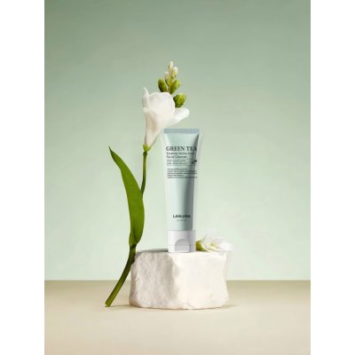 Lanluna GREEN TEA ESSENCE AMINO ACID FACIAL CLEANSER (120g) กรีนที เอสเซนส์ อะมิโน แอซิด เฟเชียล คลีนเซอร์