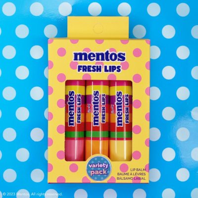 Rude Mentos Fresh Lips Variety Pack (Lip Balm) (4g) รู้ด ลิปบาล์มลิมิเต็ดเอดิชั่นจากเมนทอส