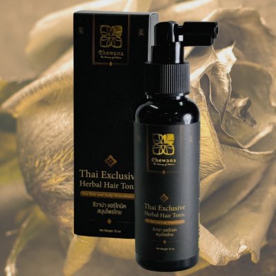 Chewana Thai Exclusive Herbal Hair Tonic (75ml) ชีวาน่า แฮร์โทนิคสมุนไพร