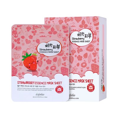 Esfolio Pure Skin Essence Mask Sheet (25ml) เอสโฟลิโอ แผ่นมาส์กหน้า
