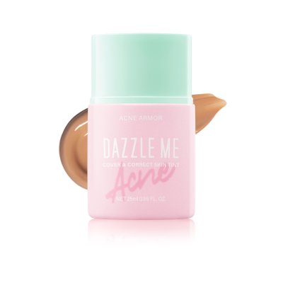 Dazzle Me Acne Armor Cover & Correct Skin Tint (25ml) แดซเซิล มี แอคเน่ อาร์เมอร์ คัฟเวอร์ แอนด์ คอเรค สกิน ทินท์