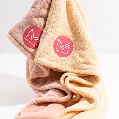 Mira Micro Fiber Hair Drying Towel (1 กล่องมี 1 ผืน)