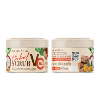 Full Skin X Lab Vc 10X Scrub (300g) วีซี เท็น ไทม์ส สครับ