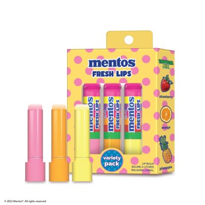 Rude Mentos Fresh Lips Variety Pack (Lip Balm) (4g) รู้ด ลิปบาล์มลิมิเต็ดเอดิชั่นจากเมนทอส