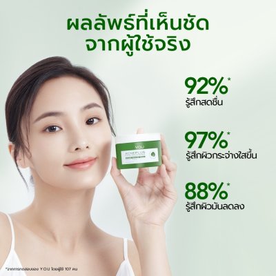 Y.O.U AcnePlus 5X Acids Cleansing Pads (30pcs) แผ่นทำความสะอาดผิวหน้า สูตรผิวเป็นสิวผิวแพ้ง่าย