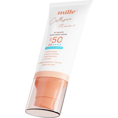 MILLE COLLAGEN VITAMIN PLUS UV WATERY SUNSCREEN SERUM SPF50 PA+++ (40ML) 