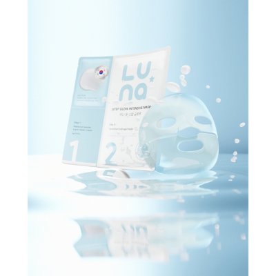 Luna 2Step Glow Intensive Mask (แบบซอง) ลูน่า ทูสเต็ป โกลว์ อินเทนซีฟ มาส์ก