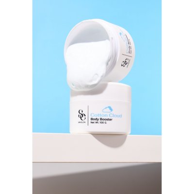 Skin Glow Cotton Cloud Body Booster (100g) คอตตอน คลาวด์ บอดี้บูสเตอร์