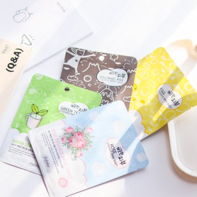 Esfolio Pure Skin Essence Mask Sheet (25ml) เอสโฟลิโอ แผ่นมาส์กหน้า