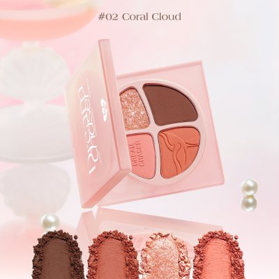 Barenbliss Dream Chaser Quad Eyeshadow Palette ดรีม เชสเซอร์ ควอด อายแชโดว์ พาเลท