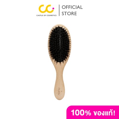 Tanhom Boar Bristle Brush ถนอม หวีขนหมูป่าแท้