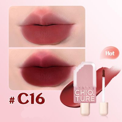 Chioture Ice Cream Lip Glaze ชิวทรู ลิปไอติมเนื้อแมตต์ เนื้อเนียน นุ่มติดทน
