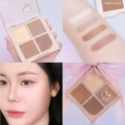 Meilinda Chiffon Ribbon (3.5g) บรอนเซอร์ & เฉดดิ้ง