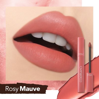 Y.O.U Colorland Powder Mousse Lip Stain วาย โอ ยู ลิปสติก เนื้อมูส บางเบา ไม่หนักปาก ติดทนตลอดวัน